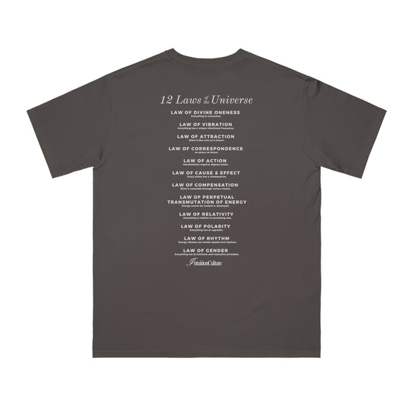 12 Universal Laws Organic Tee