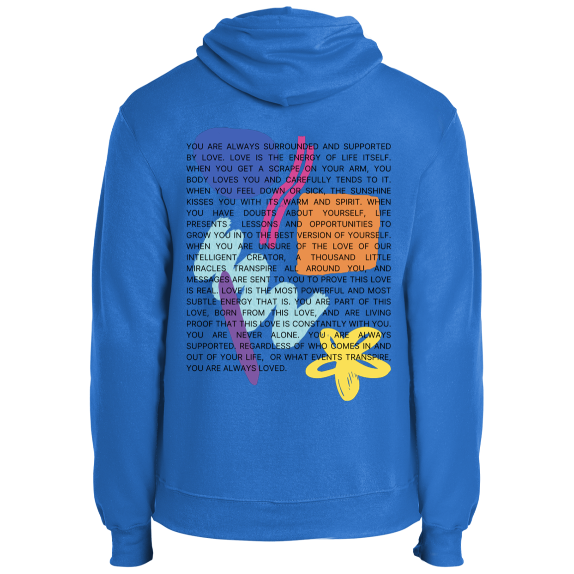 Surrounded By Love Fleece Hoodie